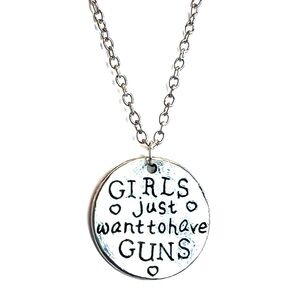PRO2A Necklace. Girls just want to have guns. Concealed carry jewelry